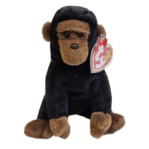 96 Ty Beanie Baby Congo The Gorilla Plush Vintage 1996